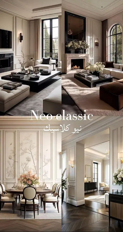 Neo-classic interior style