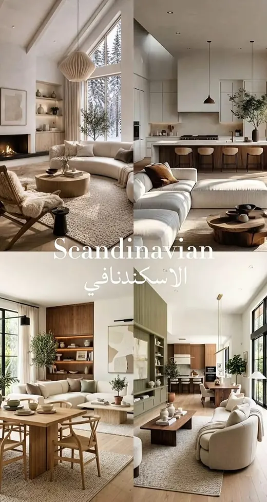 Scandinavian interior style